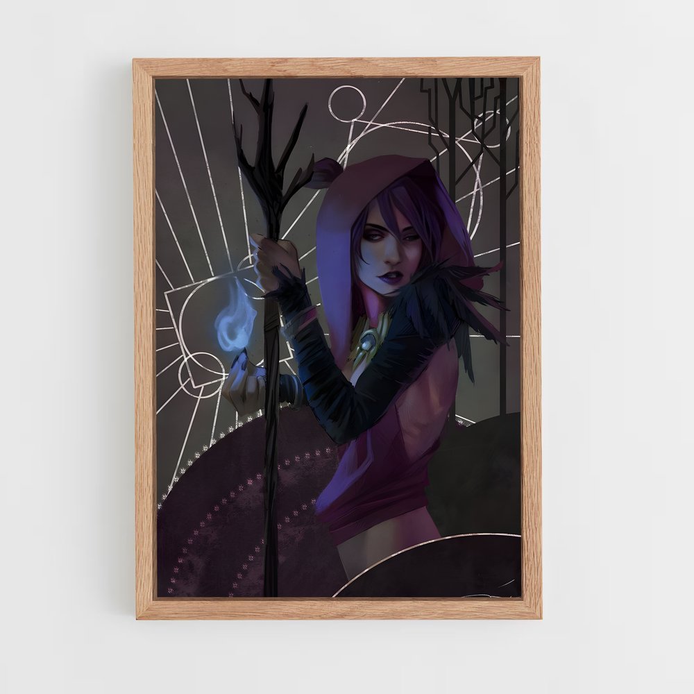 Poster L'Éclat de Morrigan – affiche Dragon age (vue 4)